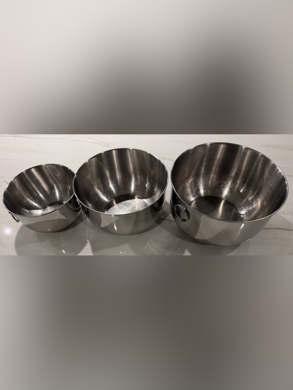 Farberware Stainless Steel Nesting Mixing Bowls - Silver
